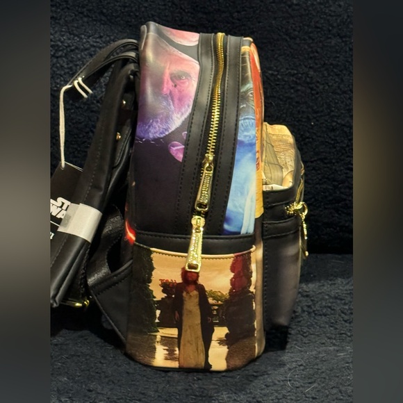 NWT Loungefly Star Wars Episode 2 Attack of the Clones scene backpack - Picture 10 of 12